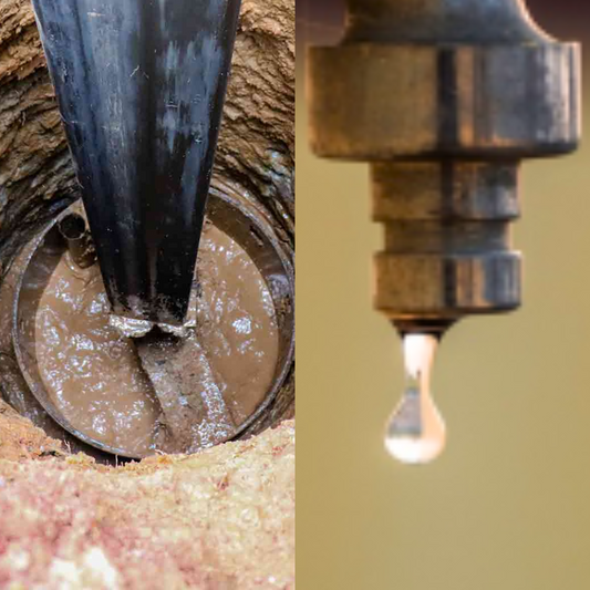 boreholes can run out of water